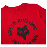 FOX Youth Badge Tee - Tibetan Red