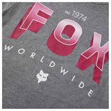 FOX Youth Block Tee - Heather Dark Grey