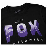 FOX Youth Block Tee - Ultra Black