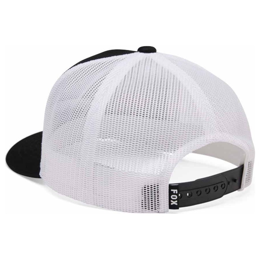 FOX Youth Checker Mesh Trucker Hat - Black
