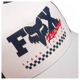 FOX Youth Checker Mesh Trucker Hat - White