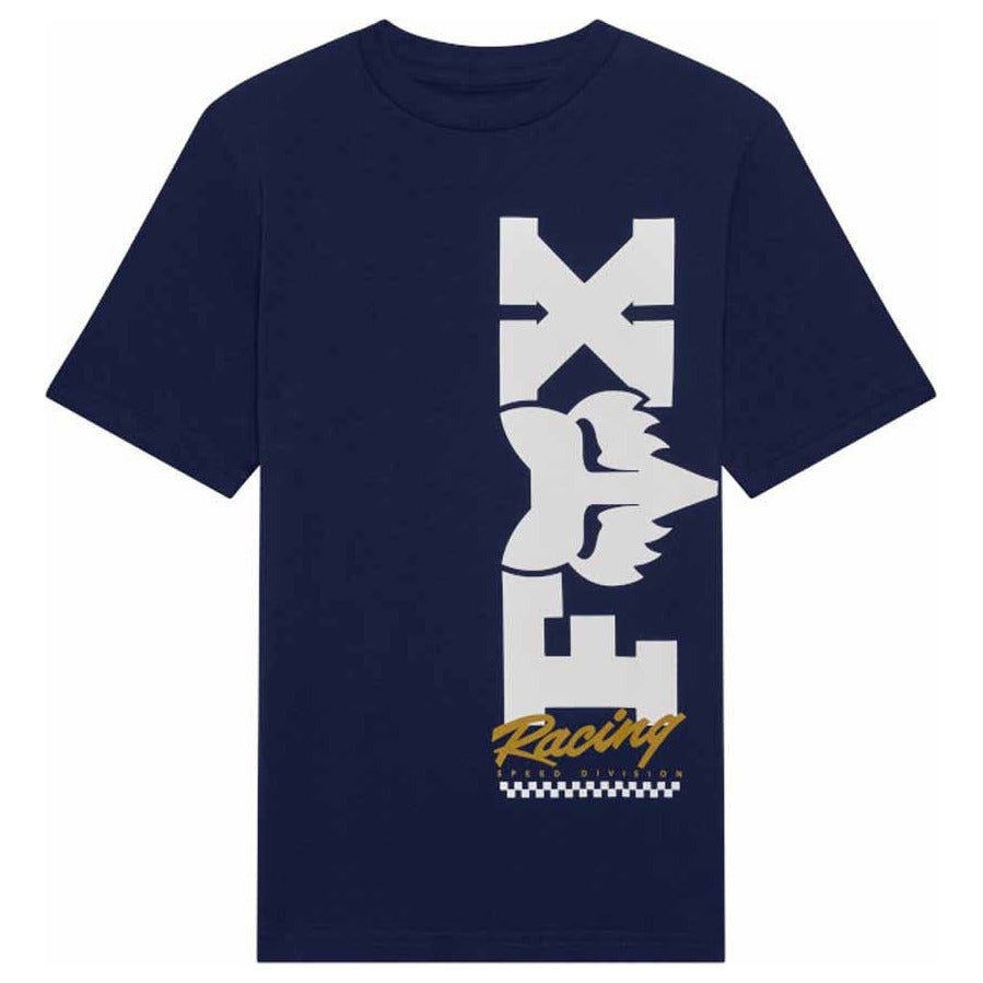 FOX Youth Checker Tee - Navy
