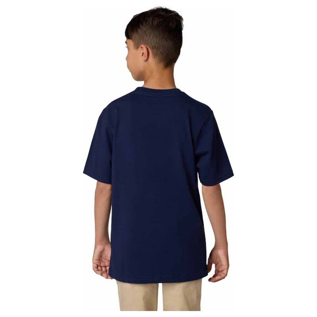 FOX Youth Checker Tee - Navy