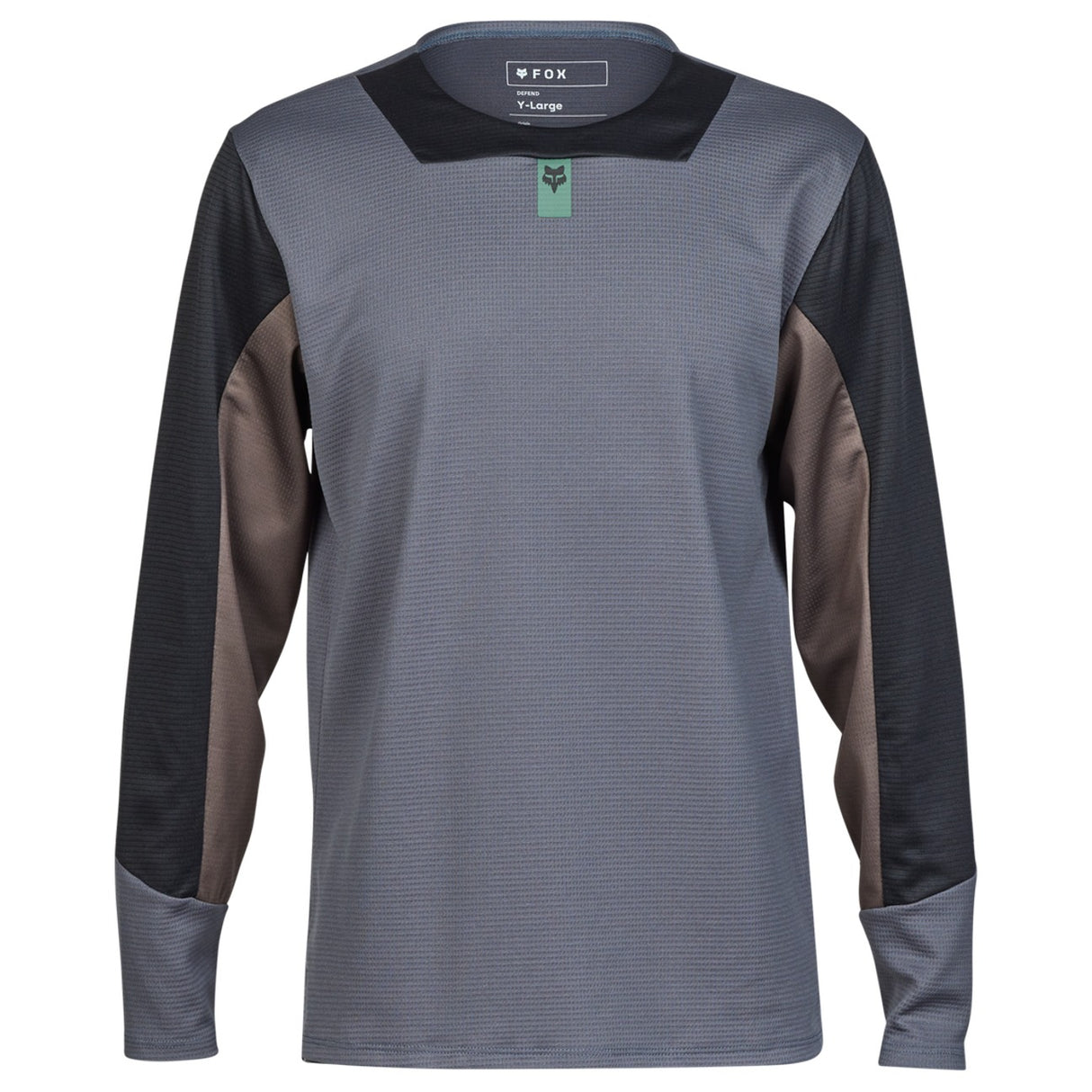 FOX Youth Defend Long Sleeve Jersey - Arctic Blue