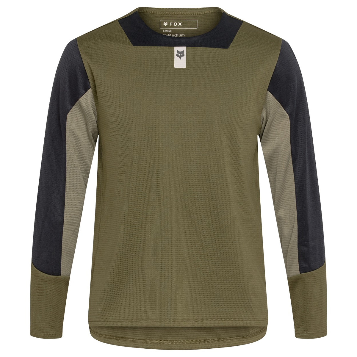 FOX Youth Defend Long Sleeve Jersey - Arctic Blue