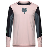 FOX Youth Defend Long Sleeve Jersey Creation - Blush Pink