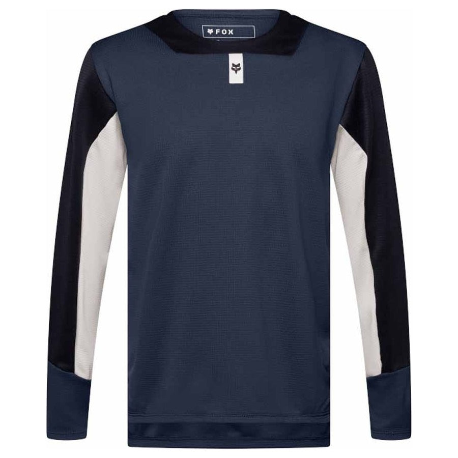 FOX Youth Defend Long Sleeve Jersey - Galaxy Blue