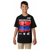 FOX Youth Honda Tee - Ultra Black