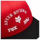 FOX Youth Icon Snapback Hat - Red