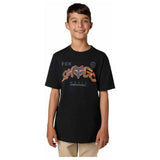 FOX Youth Image Print Tee - Ultra Black