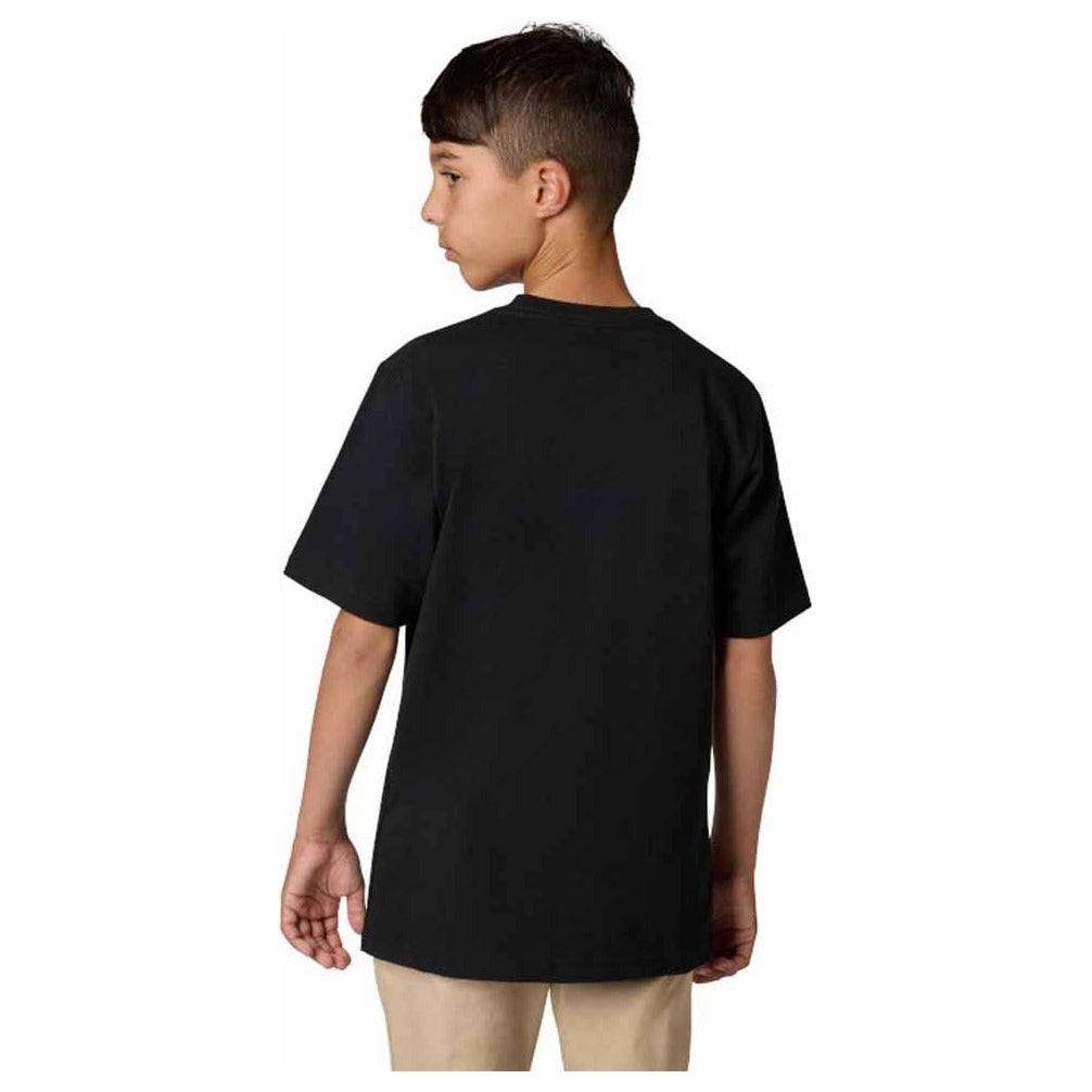 FOX Youth Image Print Tee - Ultra Black