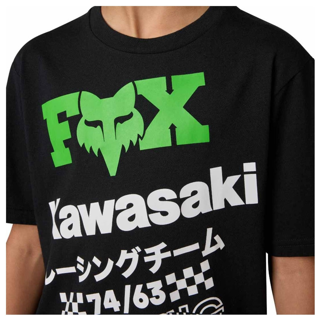 FOX Youth Kawi Tee - Ultra Black