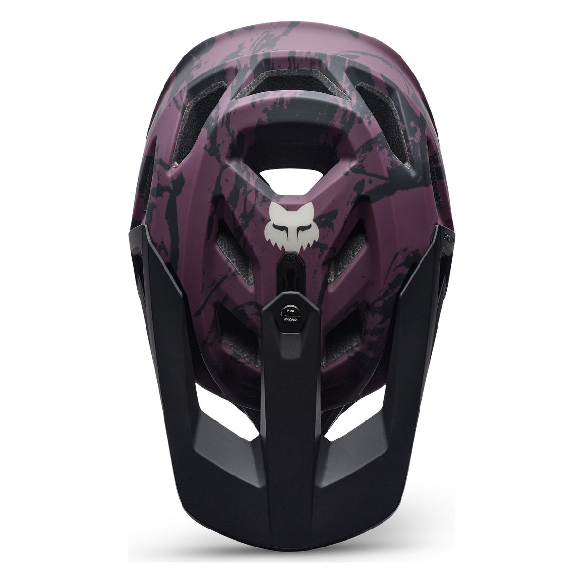 FOX Youth Proframe Thrive MTB Helmet - Dark Maroon