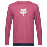 FOX Youth Ranger Fox Head Long Sleeve Jersey - Berry