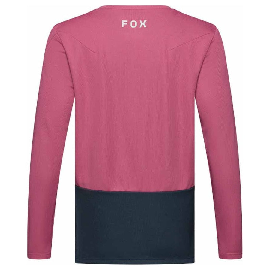 FOX Youth Ranger Fox Head Long Sleeve Jersey - Berry
