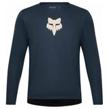 FOX Youth Ranger Fox Head Long Sleeve Jersey - Galaxy Blue