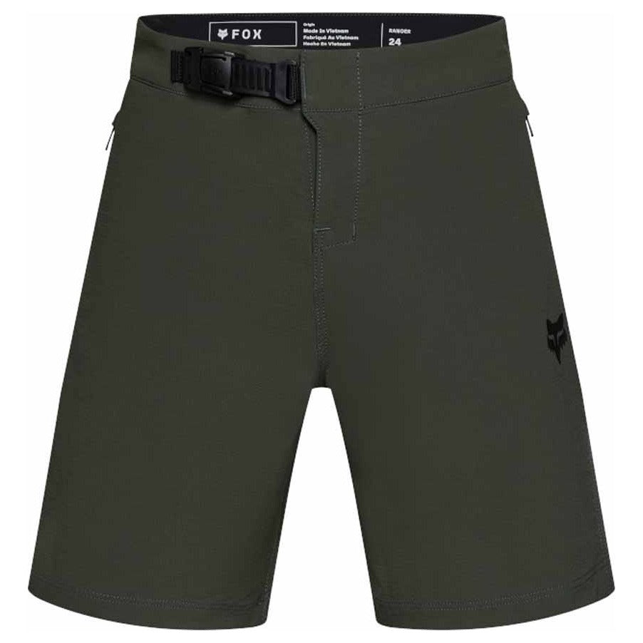 FOX Youth Ranger Lined Shorts - Ivy Green