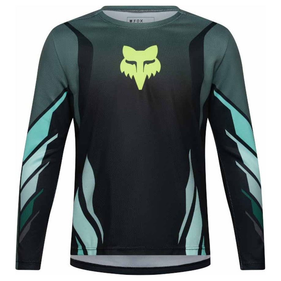 FOX Youth Ranger Long Sleeve Jersey Foundry - Sage Green