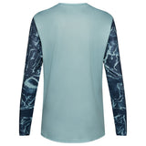 FOX Youth Ranger Long Sleeve Jersey Image Print - Arctic Blue