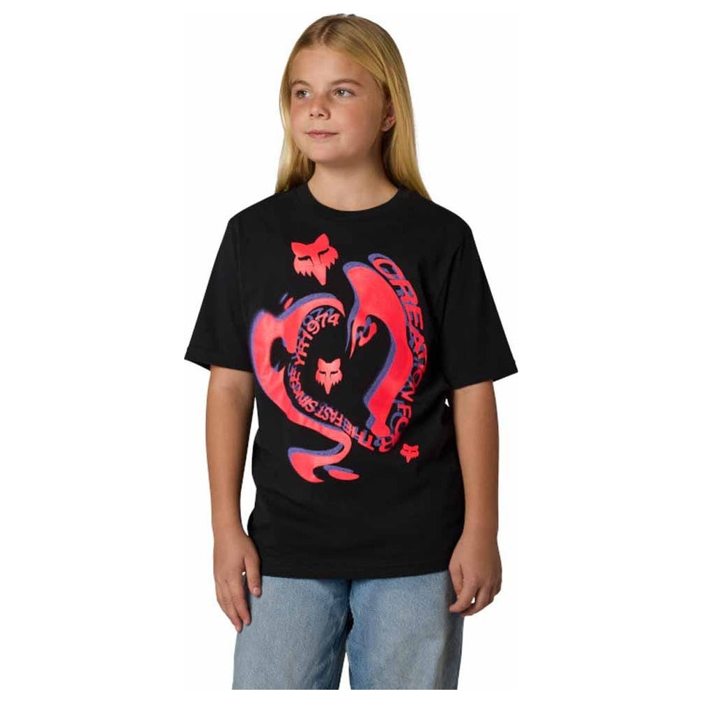 FOX Youth Vision Tee - Ultra Black