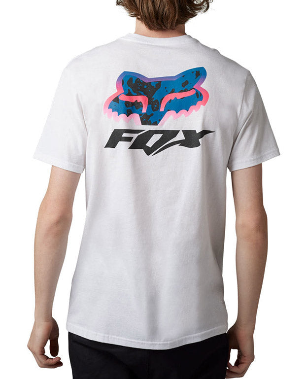 Fox MORPHIC SS PREM TEE OptcWhite BACK FACING MODEL