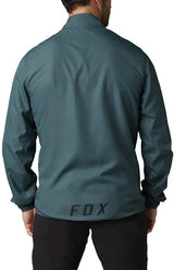 Fox RANGER WIND JACKET Emerald BACK FACING MODEL
