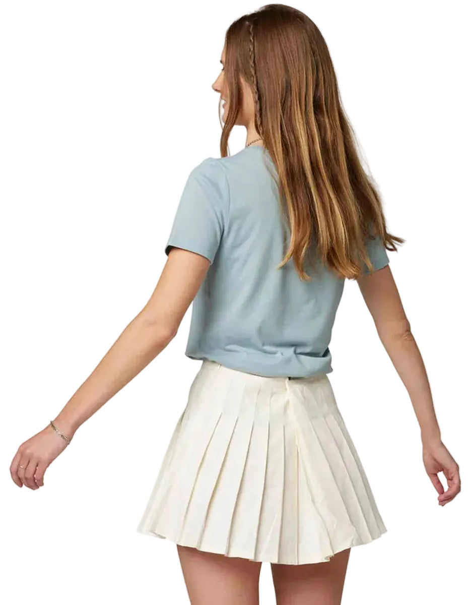 Fox Women PINNACLE Short Sleeve TECH TEE Gun BACK FACING MODEL
