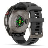 Garmin fenix 8 Pro 47mm AMOLED Sapphire Smartwatch - Titanium with Graphite/Black Band
