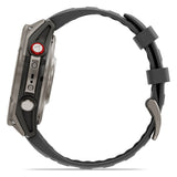 Garmin fenix 8 Pro 47mm AMOLED Sapphire Smartwatch - Titanium with Graphite/Black Band