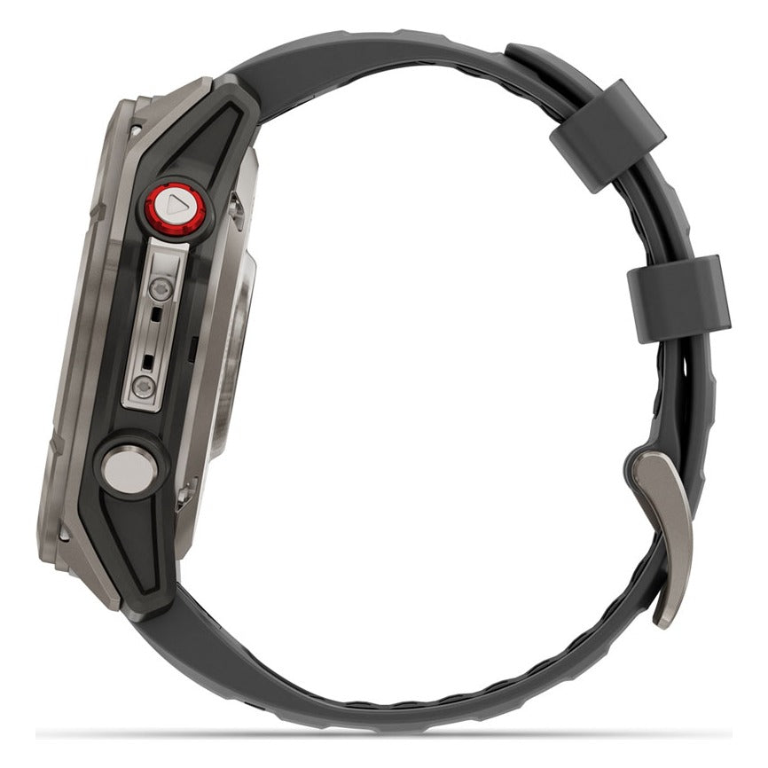 Garmin fenix 8 Pro 51mm AMOLED Sapphire Smartwatch - Titanium with Graphite/Black Band