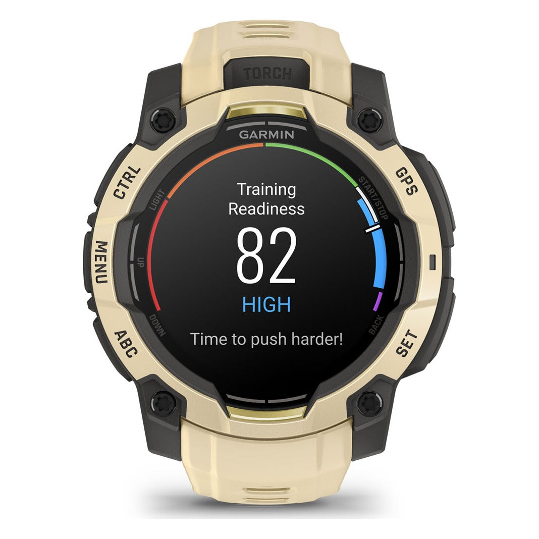 Garmin Instinct 3 45mm AMOLED Smartwatch - Citrine