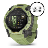 Garmin Instinct 3 50mm AMOLED Smartwatch - Fern Green