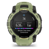 Garmin Instinct 3 50mm AMOLED Smartwatch - Fern Green