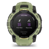 Garmin Instinct 3 50mm AMOLED Smartwatch - Fern Green