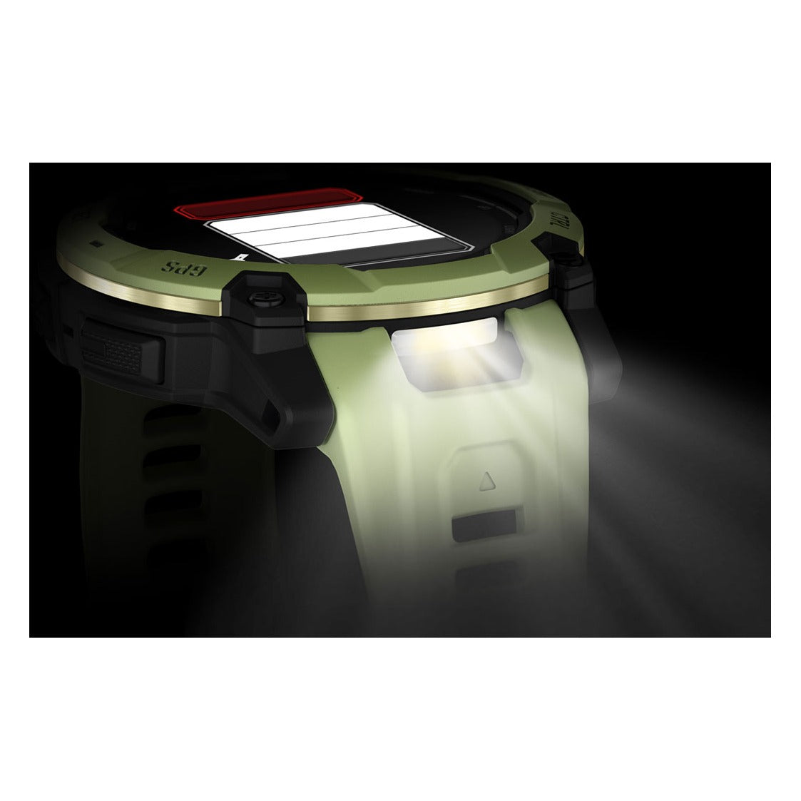 Garmin Instinct 3 50mm AMOLED Smartwatch - Fern Green