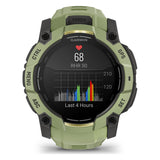 Garmin Instinct 3 50mm AMOLED Smartwatch - Fern Green