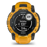 Garmin Instinct 3 50mm Solar Smartwatch - Sunburst