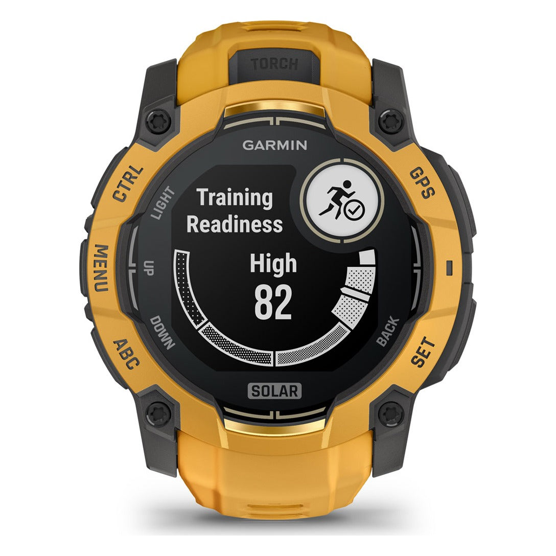 Garmin Instinct 3 50mm Solar Smartwatch - Sunburst
