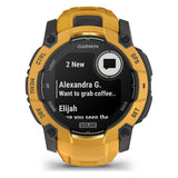 Garmin Instinct 3 50mm Solar Smartwatch - Sunburst