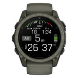 Garmin tactix 8 51mm AMOLED Cerakote Smartwatch - Olive Drab