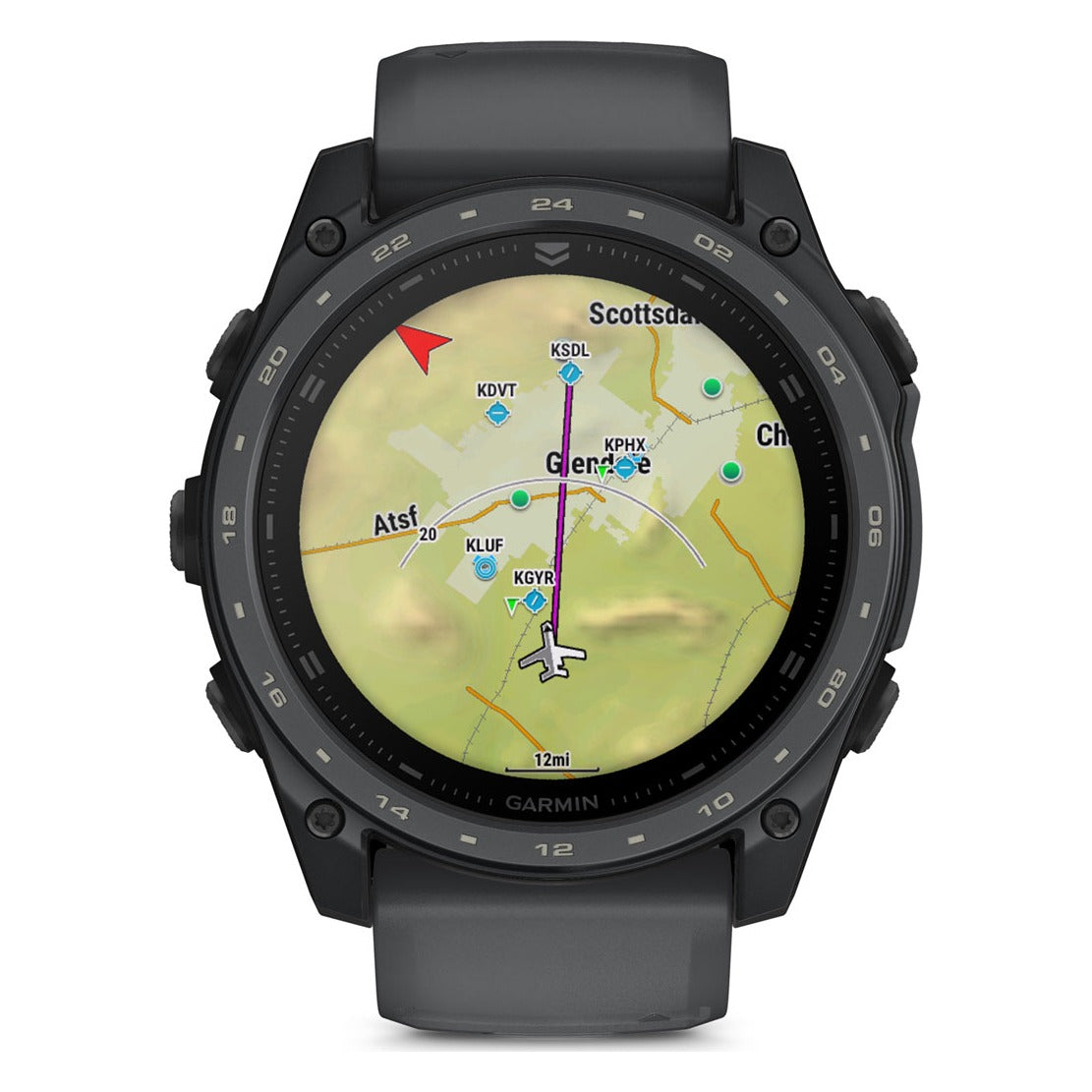 Garmin tactix 8 51mm AMOLED Cerakote Smartwatch - Slate Grey
