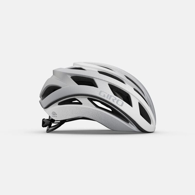 Giro Helios Spherical Road Helmet Matte White Silver Fade