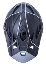 Kali Zoka Stripe Matte Black/Grey Helmet