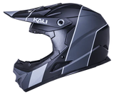 Kali Zoka Stripe Matte Black/Grey Helmet