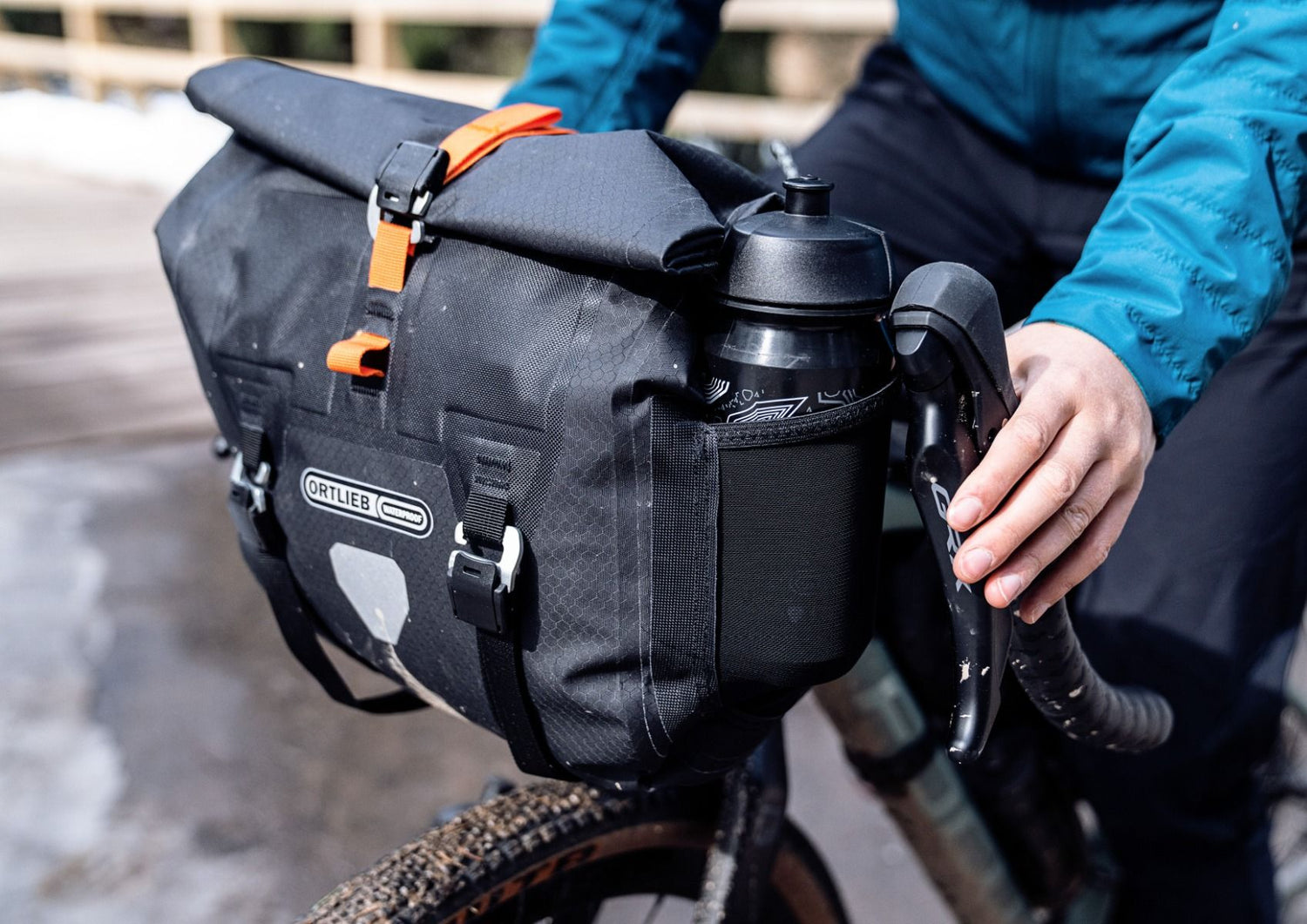 Ortlieb Handlebar Pack Quick Release Bag - Black Matt