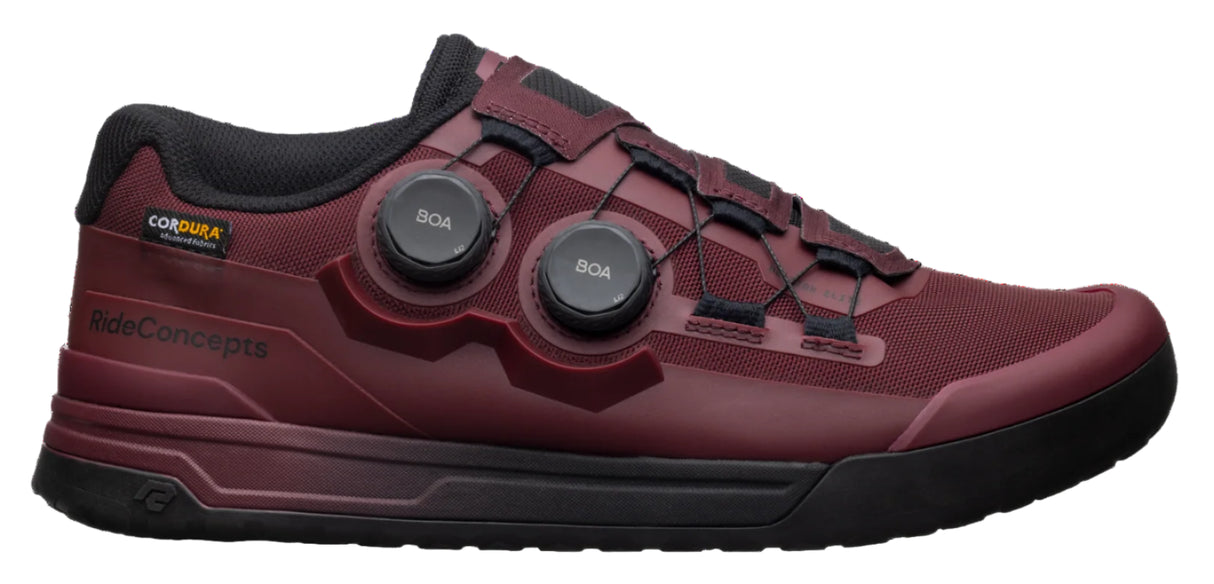 Ride Concepts Hellion Elite BOA Men's Cycling Shoes Crimson