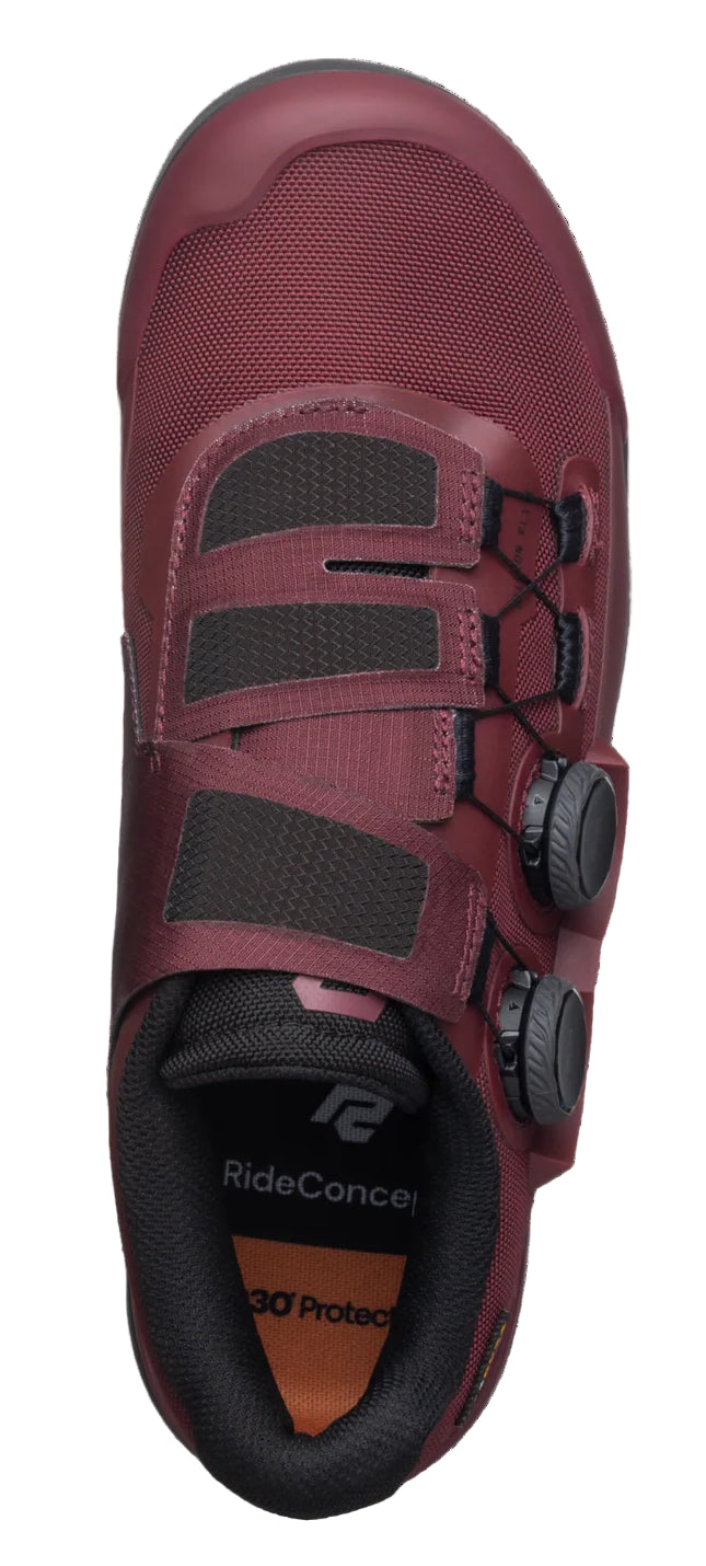 Ride Concepts Hellion Elite Clip Boa Men's Cycling Shoes Crimson