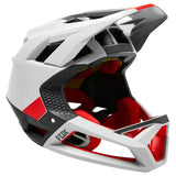 FOX Proframe Blocked MIPS MTB Helmet - Black/White XLarge