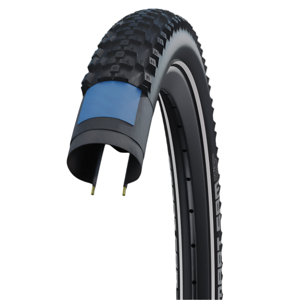 Schwalbe Smart Sam HS624 GreenGuard Addix Performance Compound Reflective Sidewall Tyre