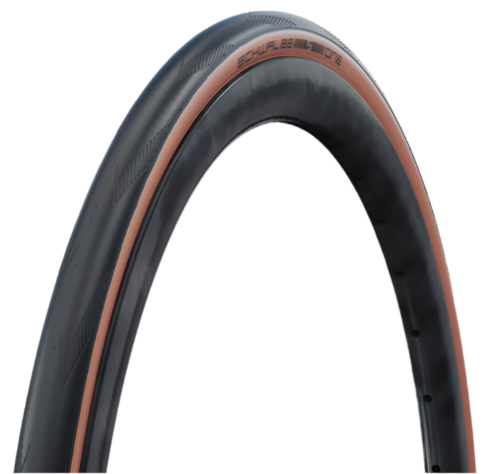 Schwalbe One 700 x 30C RaceGuard Addix Compund Tubeless Performance folding Bronze skin TUBELESS Tyre
